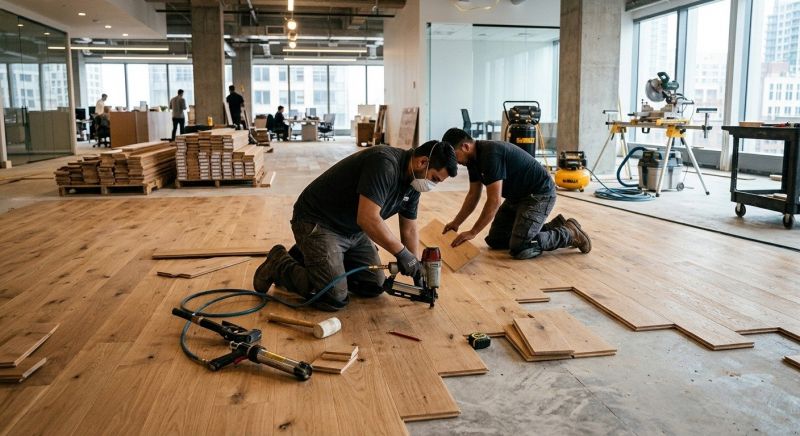 Commercial Hardwood Service in Nashville, OH