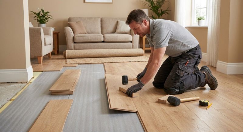 Laminate Floor Installation in Wooster, OH