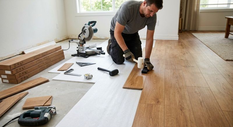 Laminate Floor Installation in Wooster, OH