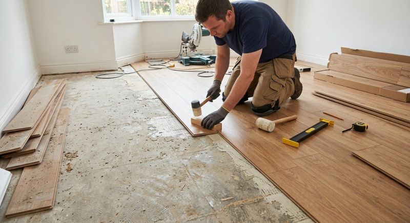 Laminate Floor Installation in Medina, OH