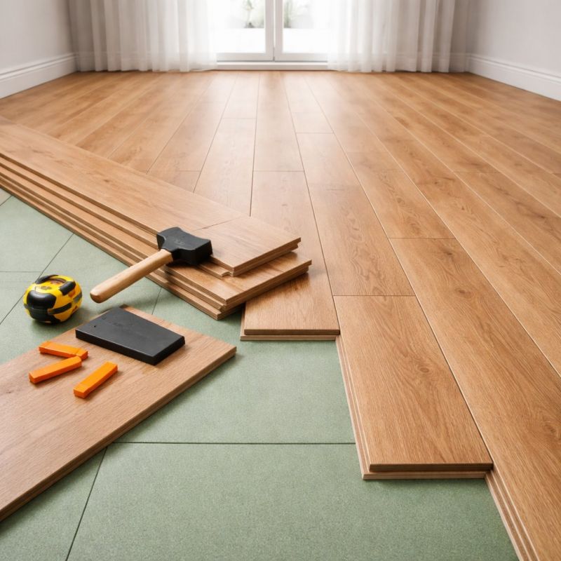 Laminate Floor Installation in Rittman, OH