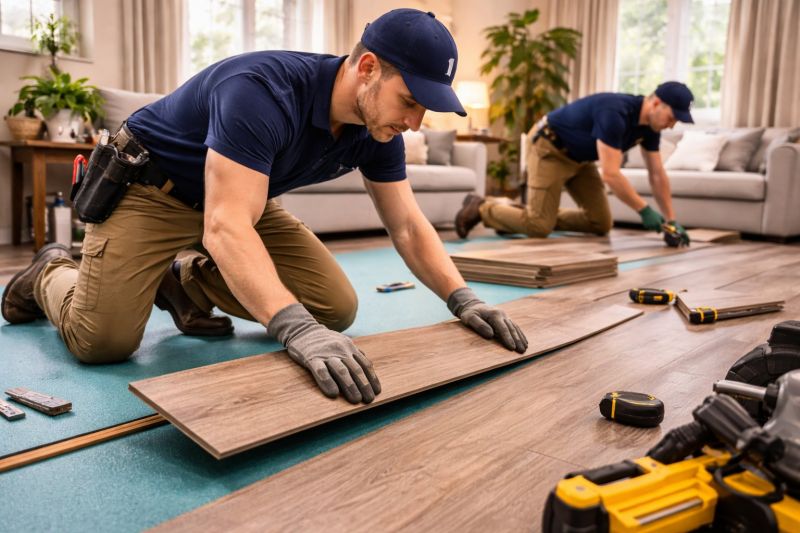 Laminate Floor Replacement in Medina, OH