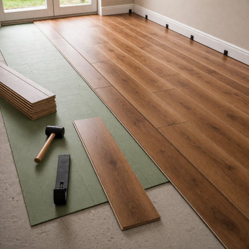 Laminate Floor Replacement in Summit County, OH