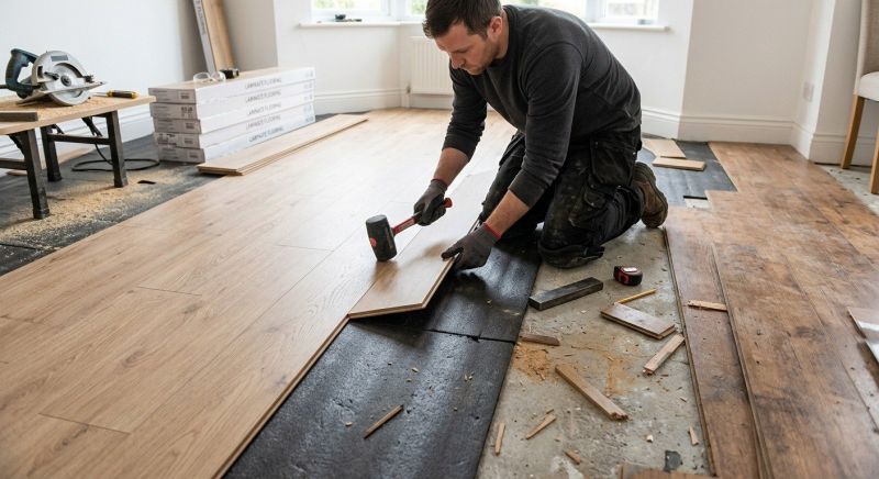 Laminate Floor Replacement in Wadsworth, OH