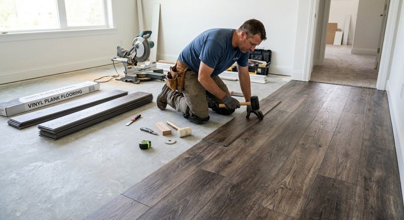 Linoleum Floor Installation in Barberton, OH