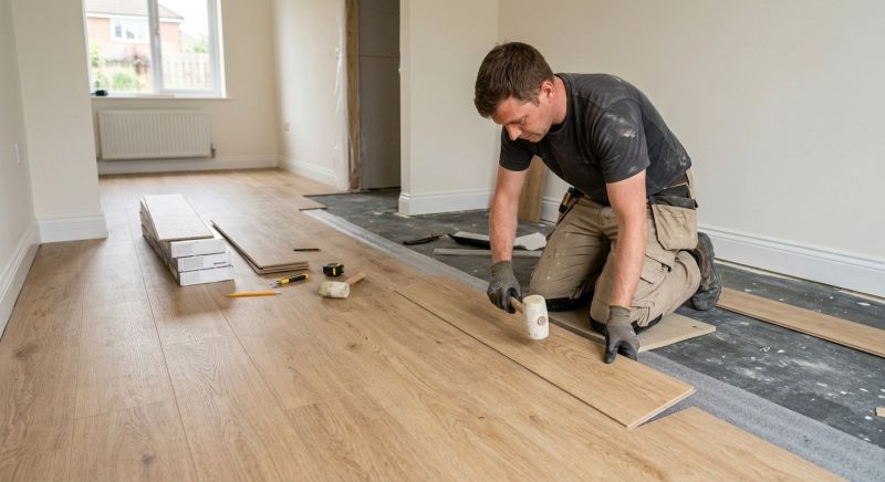 Linoleum Floor Installation in Fredericksburg, OH