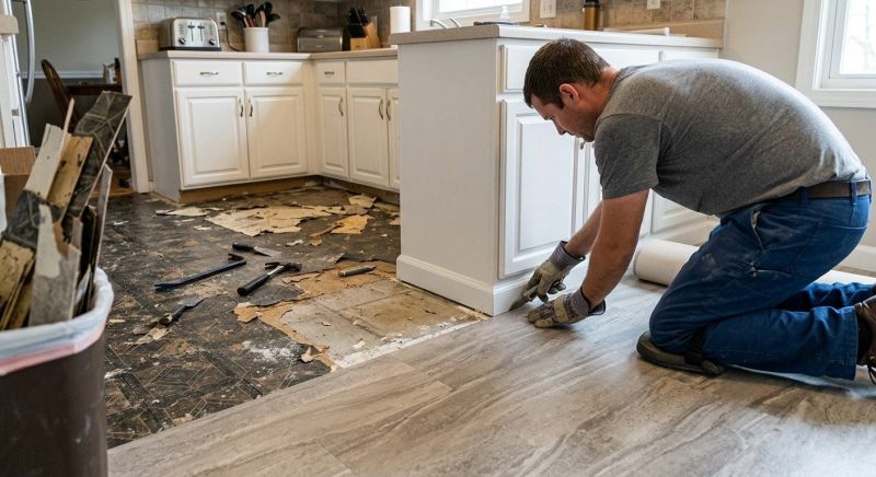 Linoleum Floor Installation in Killbuck, OH