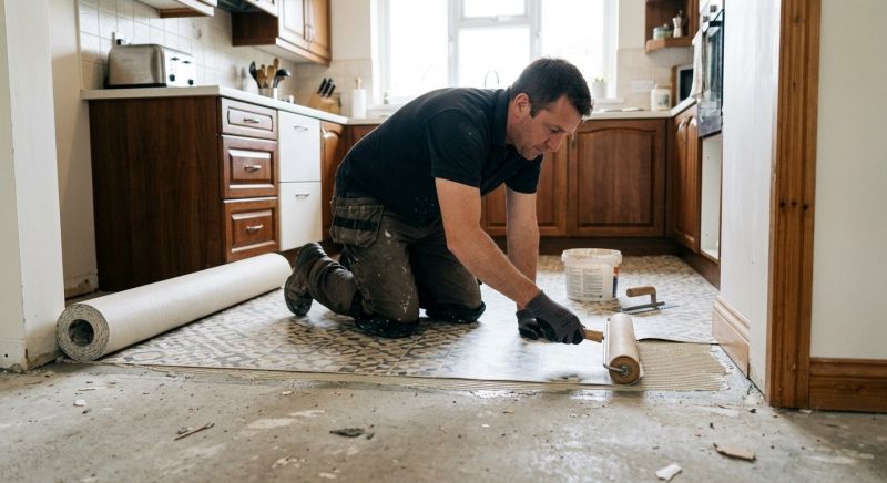 Linoleum Floor Installation in Wooster, OH