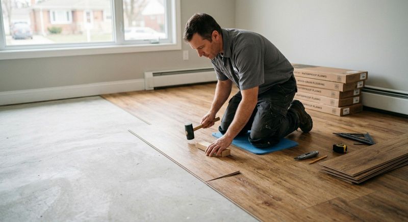 Linoleum Floor Installation in Millersburg, OH