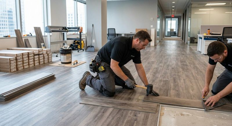 Linoleum Floor Installation in Millersburg, OH