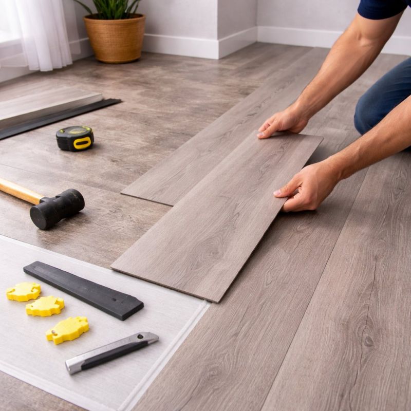 Luxury Vinyl Tile Installation in Wooster, OH