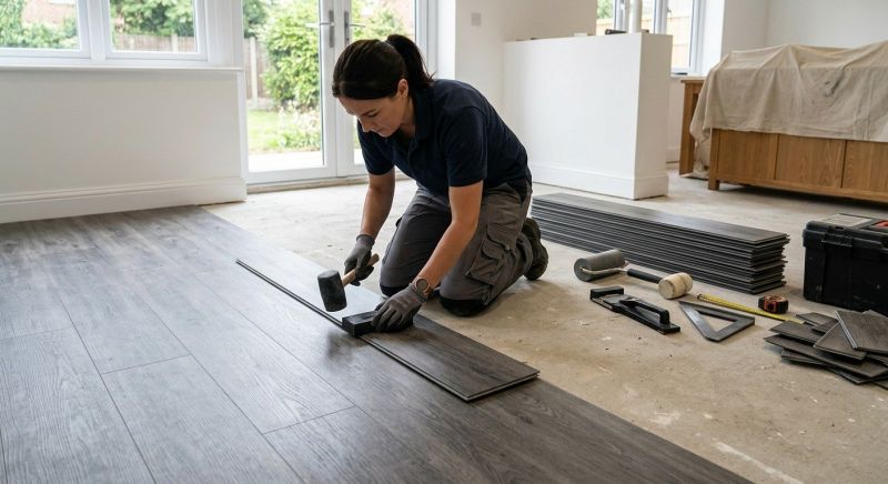 Luxury Vinyl Tile Installation in Massillon, OH