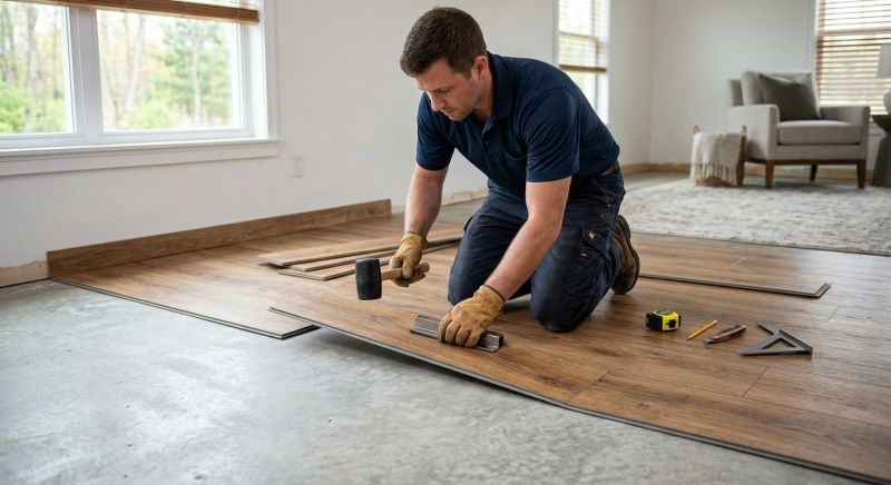 Luxury Vinyl Tile Installation in Orrville, OH