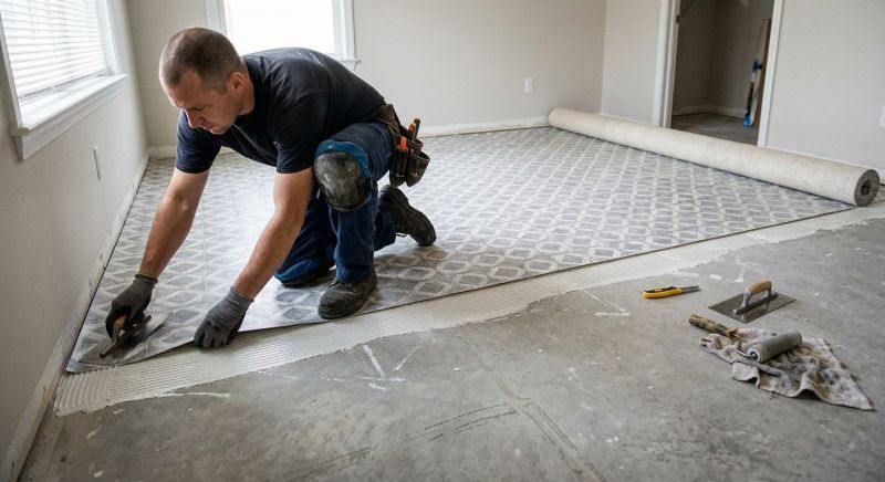 Sheet Flooring Installation in Killbuck, OH