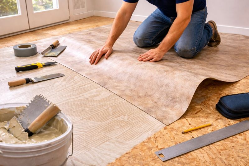 Sheet Flooring Installation in Wooster, OH