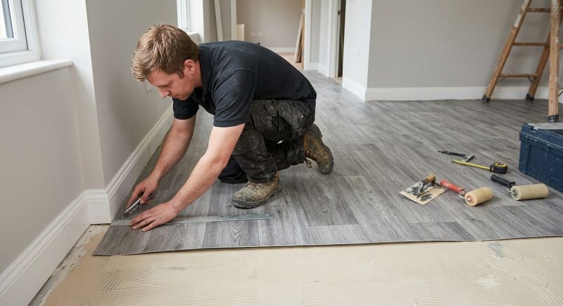 Sheet Flooring Installation in Rittman, OH