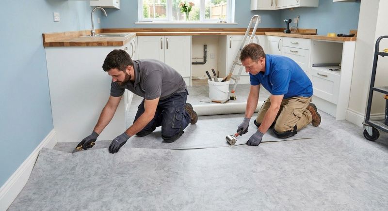 Sheet Linoleum Installation in Wooster, OH