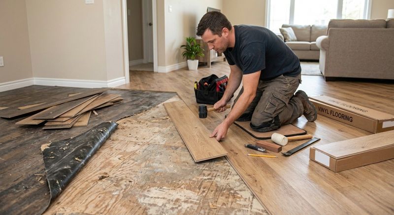 Vinyl Flooring Installation in Killbuck, OH