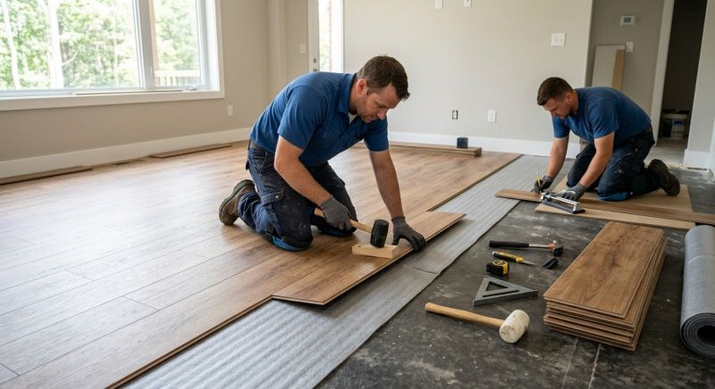 Vinyl Flooring Installation in Millersburg, OH