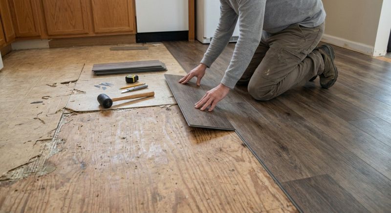 Vinyl Flooring Installation in Wadsworth, OH