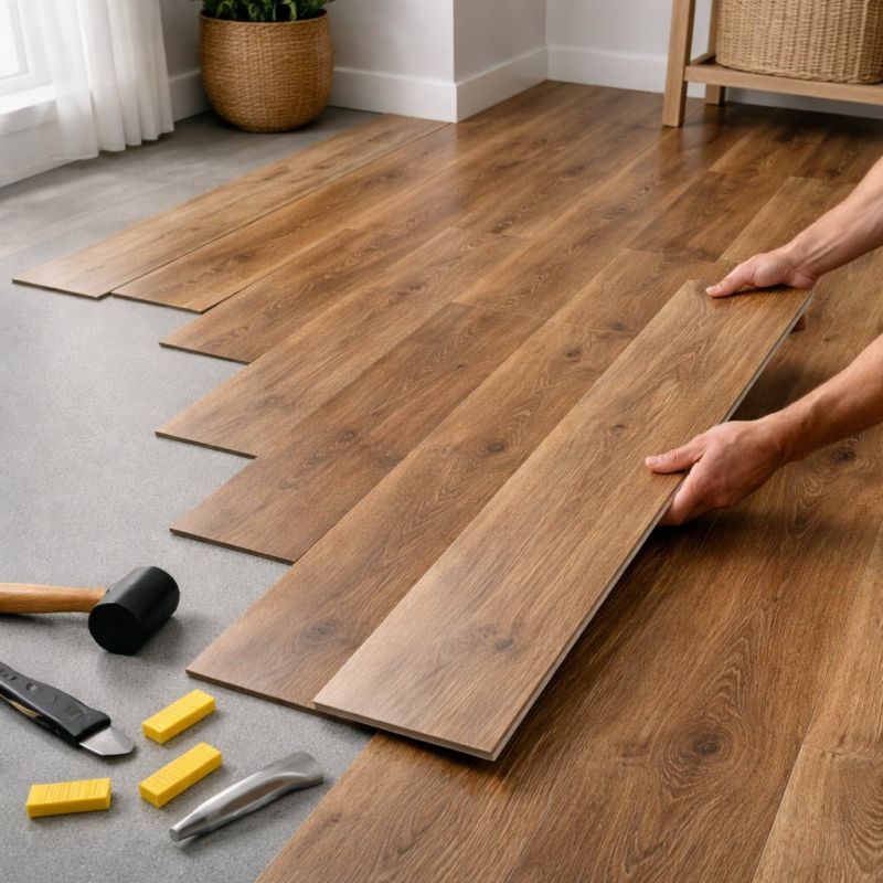 Vinyl Plank Floor Installation in Wooster, OH