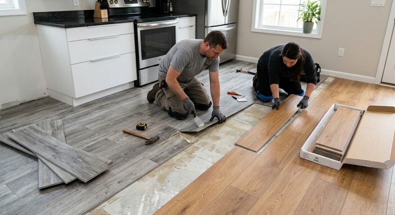 Vinyl Tile Replacement in Wooster, OH